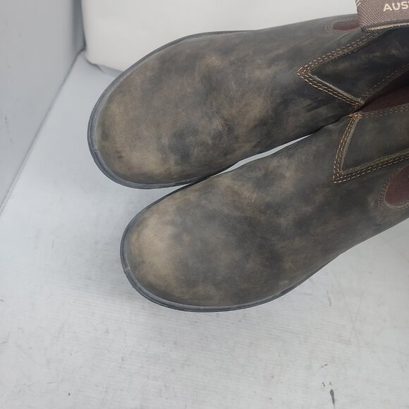 Blundstone MENS Chelsea Rustic Brown Boot